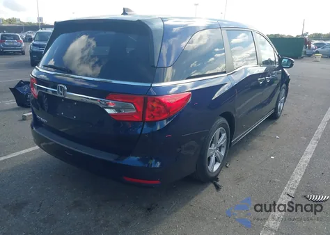 2019 Honda Odyssey Ex-L z USA, uszkodzony, nr VIN 5FNRL6H76KB136284